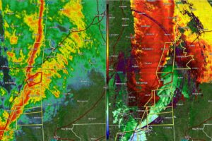 Severe Storms About To Cross Into West AL; Severe Thunderstorm Warning For Sumter County