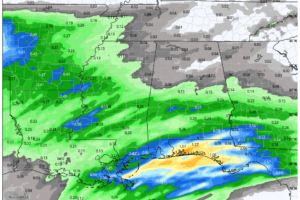 Showers & Some South Alabama Thunder Today; Spring Warmth On It’s Way